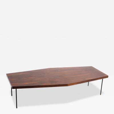 Mid Century Modern Center Table by Brazilian Designer 1960s