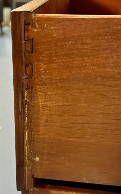 Mid Century Modern Chest West Michigan Furniture Co Ebony Walnut Metz