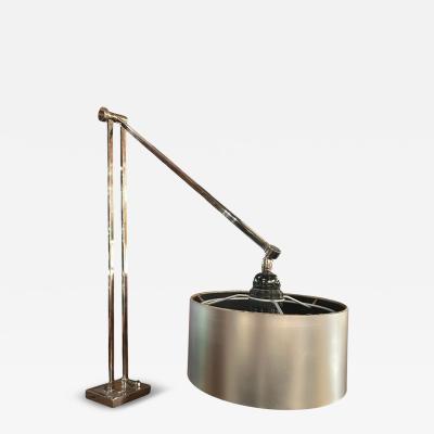 Mid Century Modern Chrome Clamp On Adjustable Desk Lamp