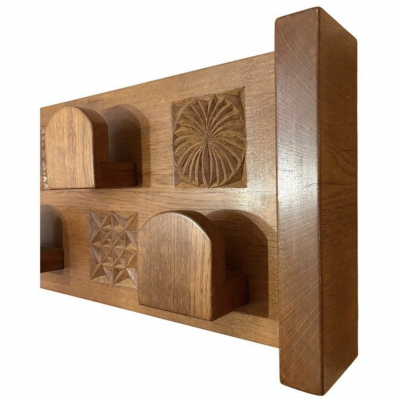 Mid Century Modern Coat Rack by Rivadossi 1970s