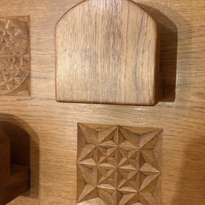 Mid Century Modern Coat Rack by Rivadossi 1970s