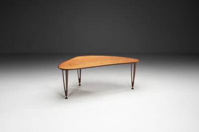 Mid Century Modern Coffee Table by BC M bler Denmark 1960s