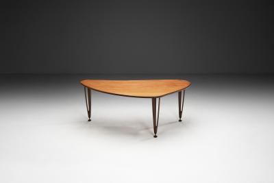 Mid Century Modern Coffee Table by BC M bler Denmark 1960s