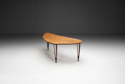 Mid Century Modern Coffee Table by BC M bler Denmark 1960s