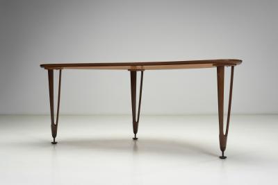Mid Century Modern Coffee Table by BC M bler Denmark 1960s