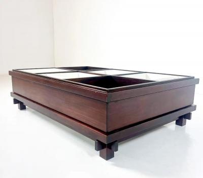 Mid Century Modern Coffee Table by Carlo Hauner for Forma Italy 1960s
