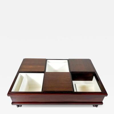 Mid Century Modern Coffee Table by Carlo Hauner for Forma Italy 1960s