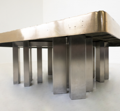 Mid Century Modern Coffee Table in Bronze Belgium
