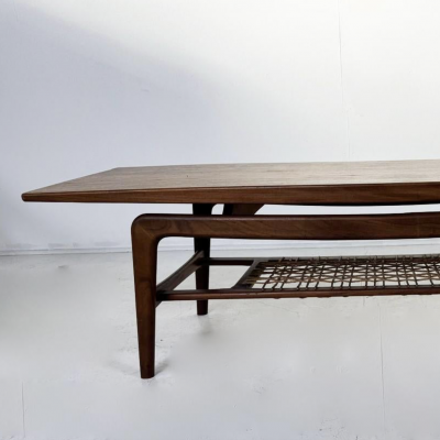 Mid Century Modern Coffee Table teak 1960s