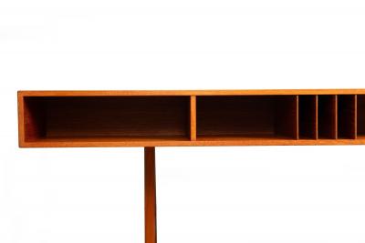 Mid Century Modern Danish Teakwood Desk by Peter Lovig Nielsen ca 1970s