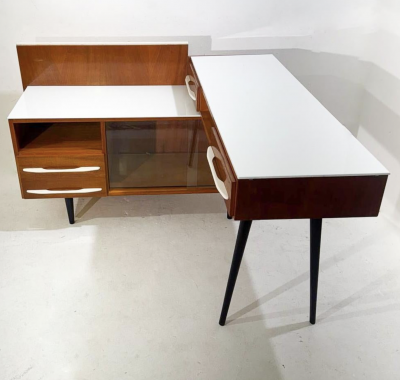 Mid Century Modern Desk for Up Zavody Czech Republic 1960s
