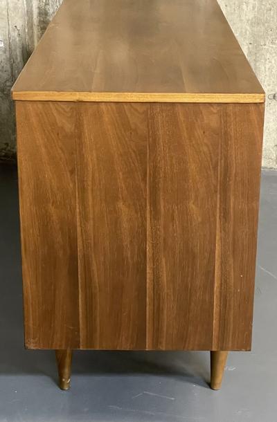 Mid Century Modern Dresser Chest or Sideboard Walnut