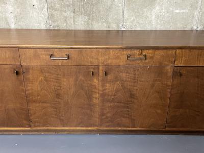 Mid Century Modern Dresser Sideboard Brass American Designer