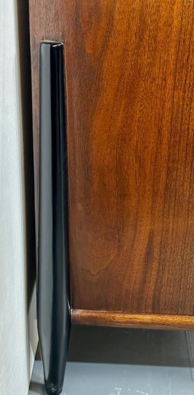 Mid Century Modern Dresser West Michigan Furniture Co Ebony Walnut Metz