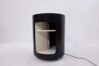 Mid Century Modern Drinks Trolley with Illuminated Cover