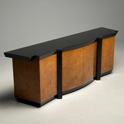 Mid Century Modern Eva Sideboard by Vladimir Kagan Birdseye Maple Lacquer 1983