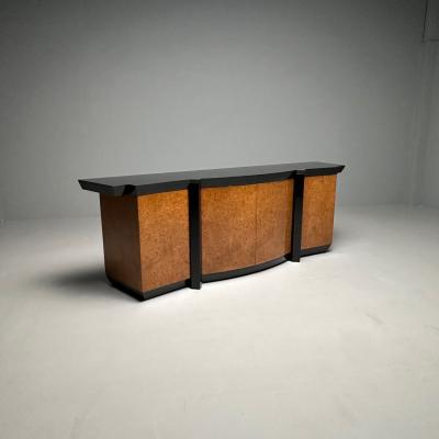 Mid Century Modern Eva Sideboard by Vladimir Kagan Birdseye Maple Lacquer 1983