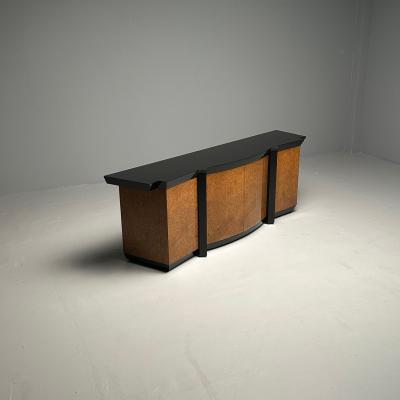 Mid Century Modern Eva Sideboard by Vladimir Kagan Birdseye Maple Lacquer 1983