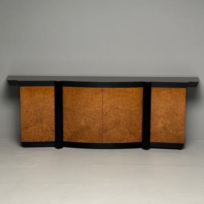 Mid Century Modern Eva Sideboard by Vladimir Kagan Birdseye Maple Lacquer 1983