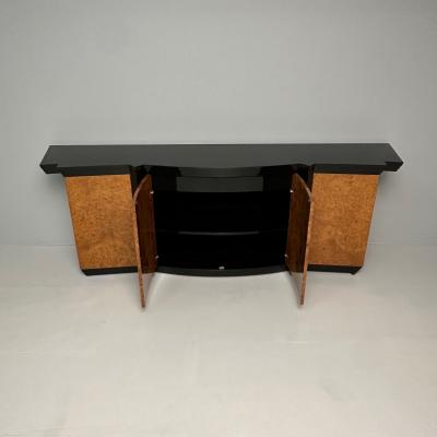 Mid Century Modern Eva Sideboard by Vladimir Kagan Birdseye Maple Lacquer 1983