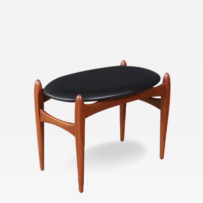 Mid Century Modern Floating Seat Stool by Elliots of Newbury