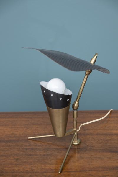 Mid Century Modern French Table Lamp