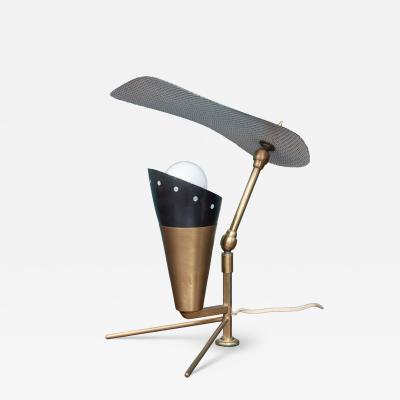 Mid Century Modern French Table Lamp