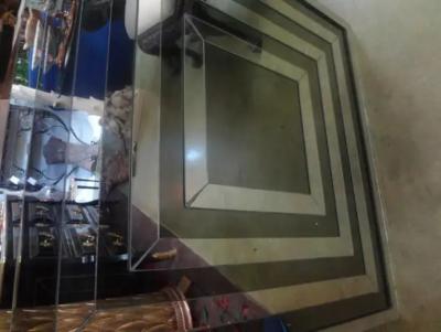 Mid Century Modern Geometric Mirror