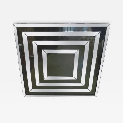 Mid Century Modern Geometric Mirror