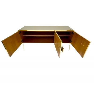 Mid Century Modern Italian Art Deco Style Sideboard Credenza Cabinet