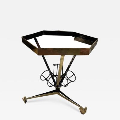 Mid Century Modern Italian Bar Cart 1960s