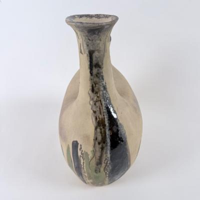 Mid Century Modern Italian Glazed Ceramic Vase