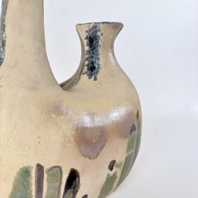 Mid Century Modern Italian Glazed Ceramic Vase