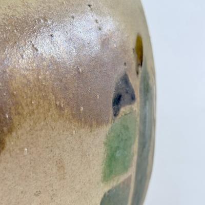 Mid Century Modern Italian Glazed Ceramic Vase