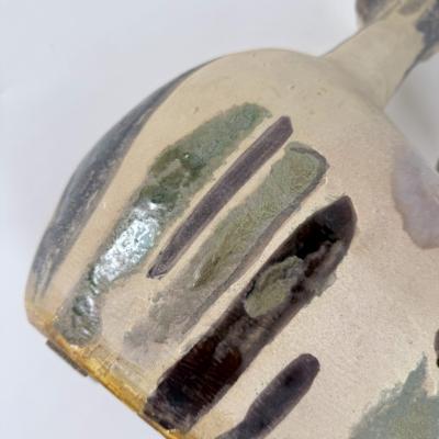Mid Century Modern Italian Glazed Ceramic Vase