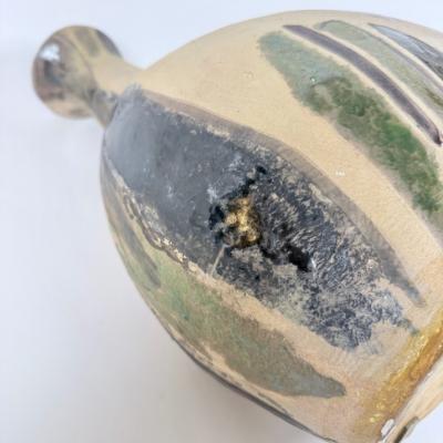 Mid Century Modern Italian Glazed Ceramic Vase