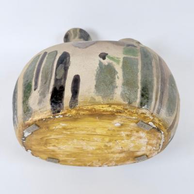 Mid Century Modern Italian Glazed Ceramic Vase