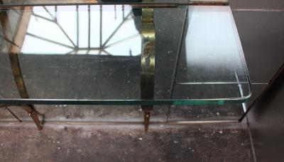 Mid Century Modern Italian Hallway Mirror with Console