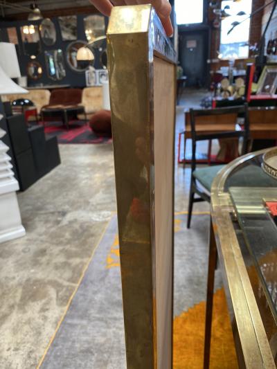 Mid Century Modern Italian Wall Mirror Italy 1970