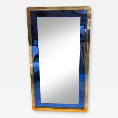 Mid Century Modern Italian Wall Mirror Italy 1970