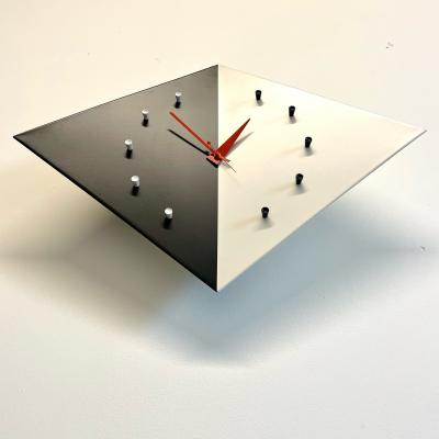 Mid Century Modern Kite Wall Clock by George Nelson Howard Miller Vitra Label
