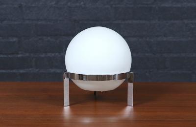 Mid Century Modern La Ligne Table Lamp by Alfred Habl tzel