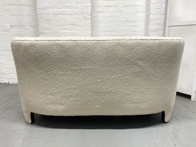 Mid Century Modern Loveseat in Boucl 