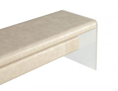 Mid Century Modern Lucite Bench