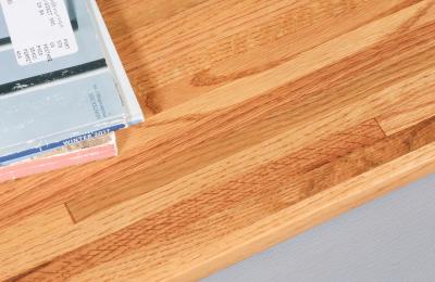 Mid Century Modern Modular Oak Bookshelf Credenza