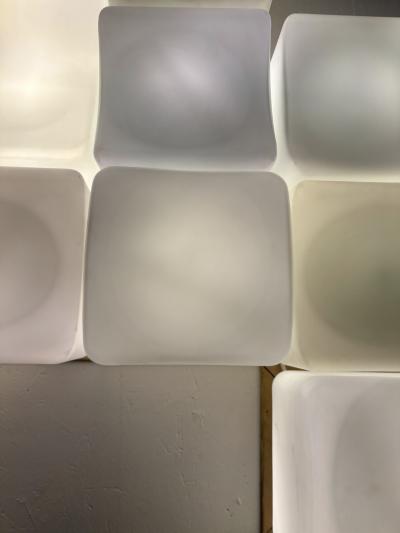 Mid Century Modern Modular Wall light Onda by Claudio Salocchi Lumenform