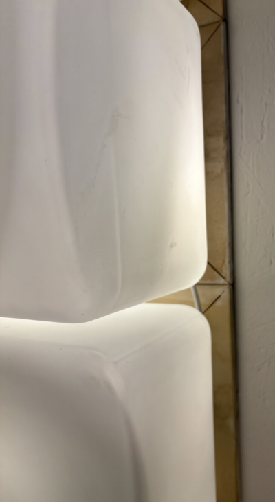 Mid Century Modern Modular Wall light Onda by Claudio Salocchi Lumenform