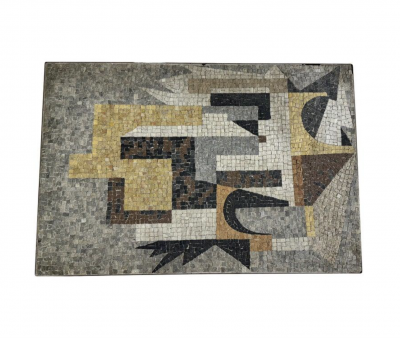Mid Century Modern Mosaic Coffee Table 1970s
