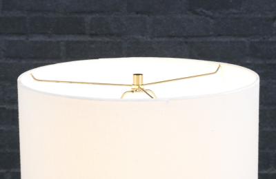 Mid Century Modern Mosaic Tile Steel Table Lamp