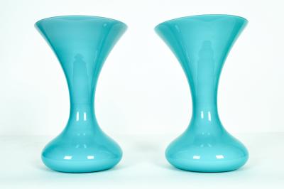 Mid Century Modern Murano Glass Decorative Pieces or Vases 